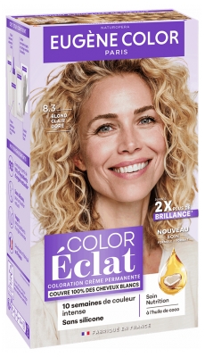 Eugène Color Color Éclat Coloration Ton sur Ton Sans Ammoniaque 115 ml - Coloration : 8.3 Blond Clair Doré