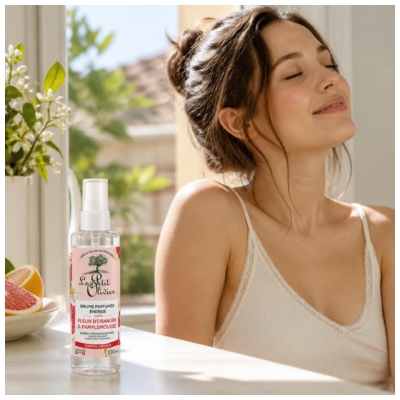 Le Petit Olivier Brume Parfumée Énergie Pamplemousse & Fleur d'Oranger 100 ml