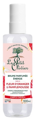 Le Petit Olivier Brume Parfumée Énergie Pamplemousse & Fleur d'Oranger 100 ml
