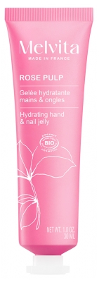 Melvita Pulpe de Rose Gelée Hydratante Ongles & Mains Bio 30 ml