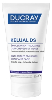 Ducray Kelual DS Émulsion Anti-Squames Visage et Cuir Chevelu 50 ml