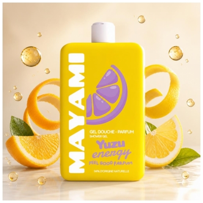 Mayami Gel Douche Parfum Yuzu Energy 300 ml