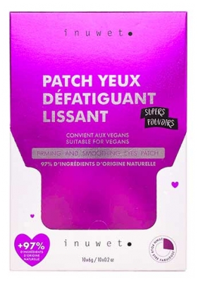 Inuwet Patch pour les Yeux Défatiguant Lissant 6 g
