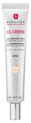 Erborian CC Crème à la Centella SPF30 Tube 40 ml - Teinte : Porcelaine