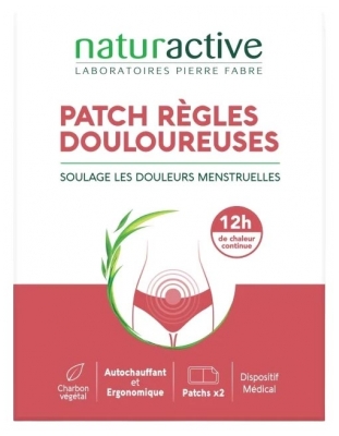 Naturactive Patch Règles Douloureuse 2 Patchs Chauffants