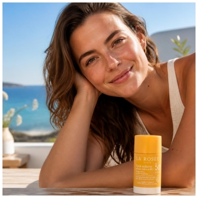 La Rosée Stick Solaire Invisible à l'Huile d'Abricot Bio SPF50+ 18,5 g