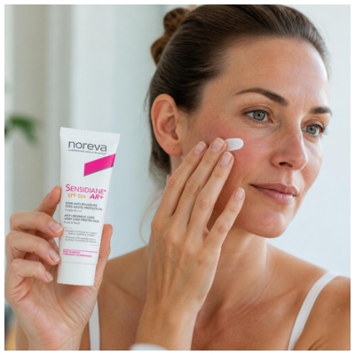 Noreva Sensidiane AR+ Soin Anti-Rougeurs Très Haute Protection Visage et Cou SPF50+ 40 ml