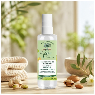 Le Petit Olivier Brume Parfumée Réconfort Amande Douce & Pistache 100 ml