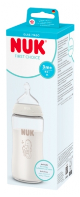 NUK First Choice Biberon Anti-Colique 240 ml Dès 3 Mois