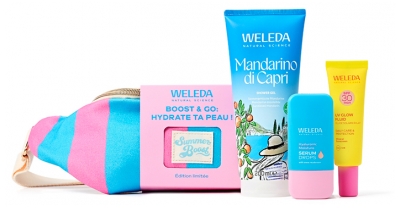 Weleda Summer Boost & Go : Hydrate ta Peau + 1 Banane Offerte