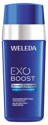 Weleda Exo Boost Double Sérum Gentiane Bleue + Edelweiss 30 ml