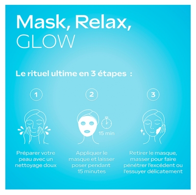 Weleda Exo Boost Hydrobounce Masque en Tissu Hydratation 20 ml