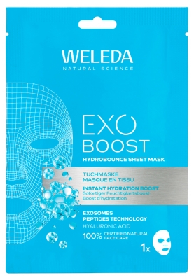 Weleda Exo Boost Hydrobounce Masque en Tissu Hydratation 20 ml