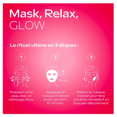 Weleda Exo Boost Glow Masque en Tissu Éclat 20 ml