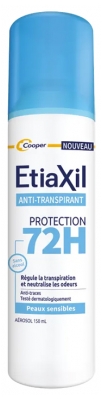 Etiaxil Déodorant Anti-Transpirant Protection 72H Aérosol Peaux Sensibles 150 ml