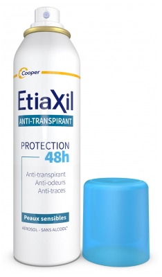 Etiaxil Déodorant Anti-Transpirant Protection 72H Aérosol Peaux Sensibles 150 ml