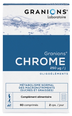 Granions ? de Chrome 250 ?g Comprimés
