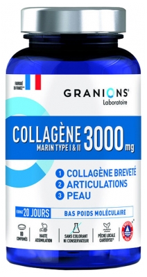 Granions Collagène Type I et II 80 Comprimés
