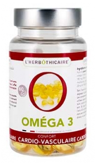 Lherbothicaire Oméga 3 (Huile) 60 Caps