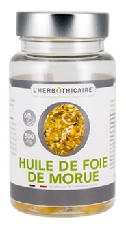 L'Herbothicaire Foie de Morue (Huile) 60 Caps