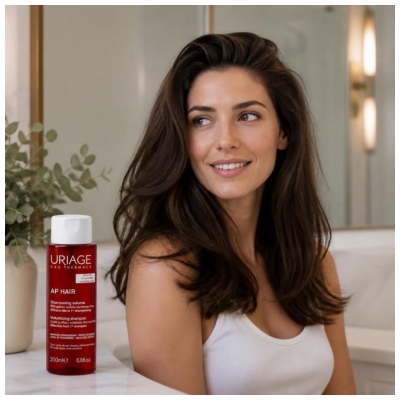 Uriage AP HAIR Shampoing Volume Tous Types de Cuir Chevelu 200 ml