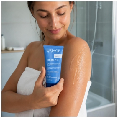 Uriage Derm-Phy Gel Surgras Dermatologique Visage et Corps 50 ml