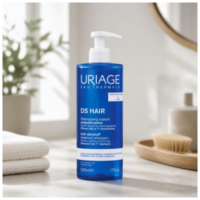 Uriage DS HAIR Shampoing Traitant Antipelliculaire Modéré 500 ml