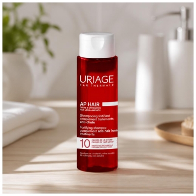 Uriage AP HAIR Chute & Croissance Shampoing Fortifiant Tous Types de Cuir Chevelu 200 ml