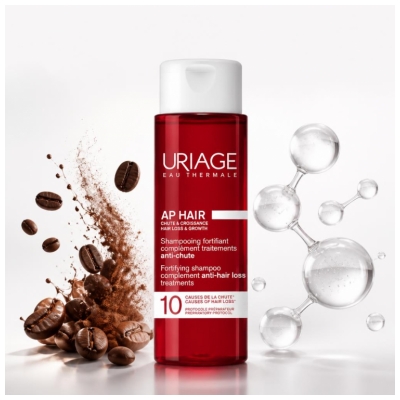 Uriage AP HAIR Chute & Croissance Shampoing Fortifiant Tous Types de Cuir Chevelu 200 ml