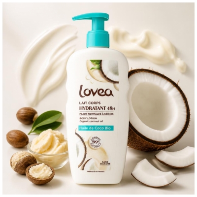 Lovea Lait Corps Hydratant 48H 250 ml
