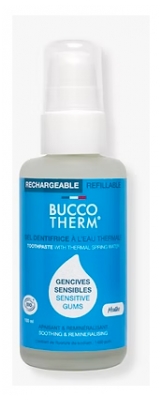 Buccotherm Gencives Sensibles Fluor Bio Flacon Rechargeable 100 ml