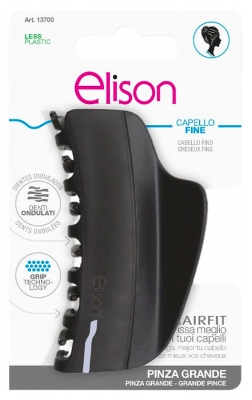 Elison Pince Moyenne Dents Ondulées Cheveux Fins