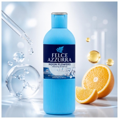 Felce Azzurra Gel Douche & Bain Moon Flowers 650 ml