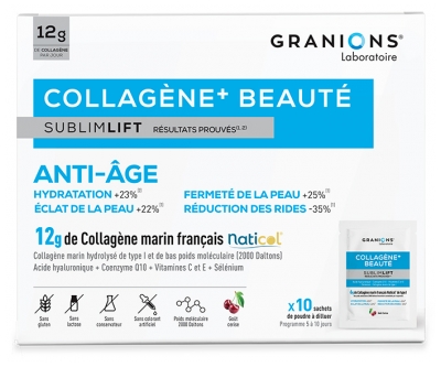 Granions Collagène + Beauté SublimLift Anti-Âge 10 Sachets