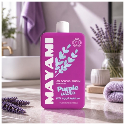 Mayami Gel Douche Parfum Purple Vibes 300 ml