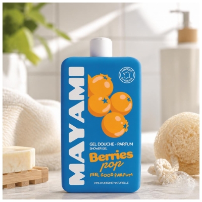 Mayami Gel Douche Parfum Berries Pop 300 ml