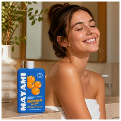 Mayami Gel Douche Parfum Berries Pop 300 ml