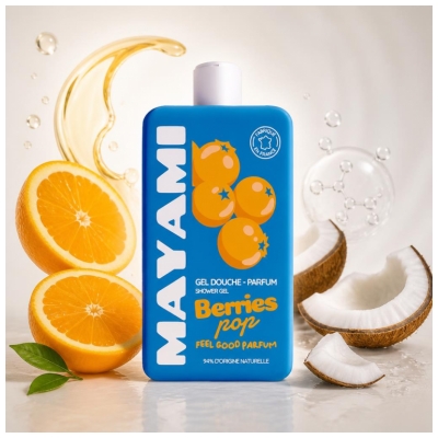 Mayami Gel Douche Parfum Berries Pop 300 ml