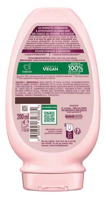 Garnier Ultra Doux Vignes Merveilleuses Après-Shampoing Hydratant Régénérant Cheveux Déshydratés 200 ml
