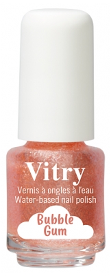 Vitry Vernis à Ongles à l'Eau Mini 4 ml - Couleur : Bubble Gum