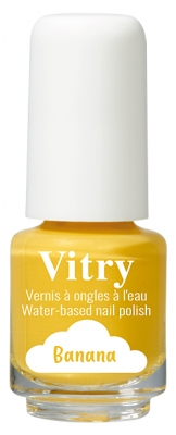 Vitry Vernis à Ongles à l'Eau Mini 4 ml - Couleur : Banana