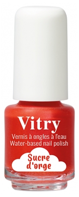 Vitry Vernis à Ongles à l'Eau Mini 4 ml - Couleur : Sucre d'orge
