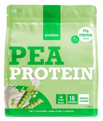 Purasana PEA Protein Protéine de Pois Bio 400 g