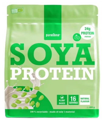 Purasana Soya Protéine de Soja Bio 400 g
