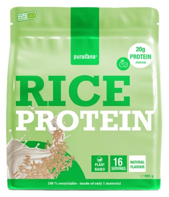 Purasana RICE Protéine de Riz Bio 400 g 