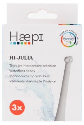 Haepi - Julia Têtes Jet Interdentaires Précision 3 Unités