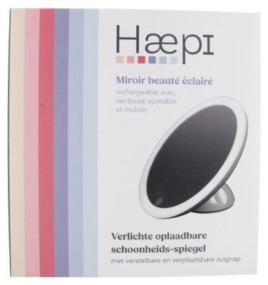 Haepi Miroir Beauté Éclairé et Grossissant