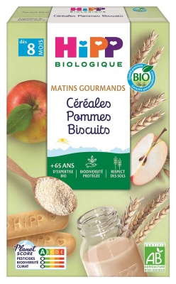 Hipp Céréales Pommes Biscuits Boîte 250 g Dès 8 Mois