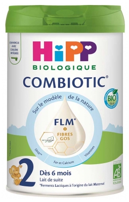 HiPP Combiotic 2 Lait de Suite dès 6 Mois 800 g
