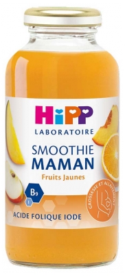 HiPP Smoothie Maman Fruits Jaunes Acide Folique Iode 200 ml 
